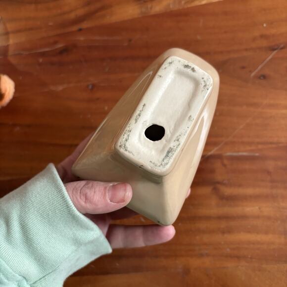 Rare Vintage Eljer Salesman Sample Cream Ceramic Toilet Store Display Piece - Picture 3 of 3